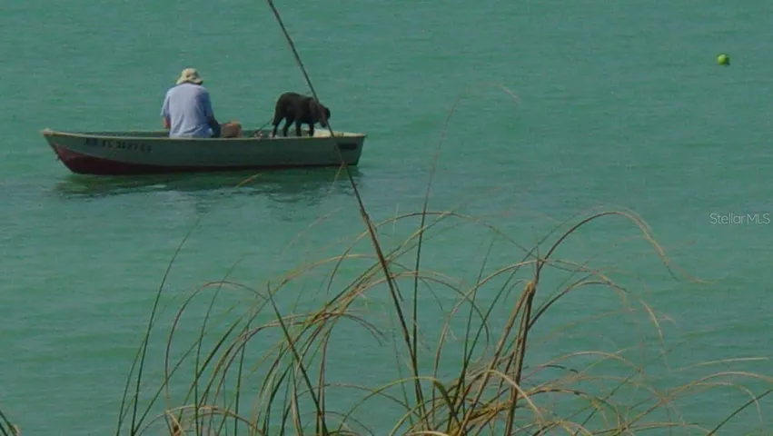 Jon boat fishing with friend