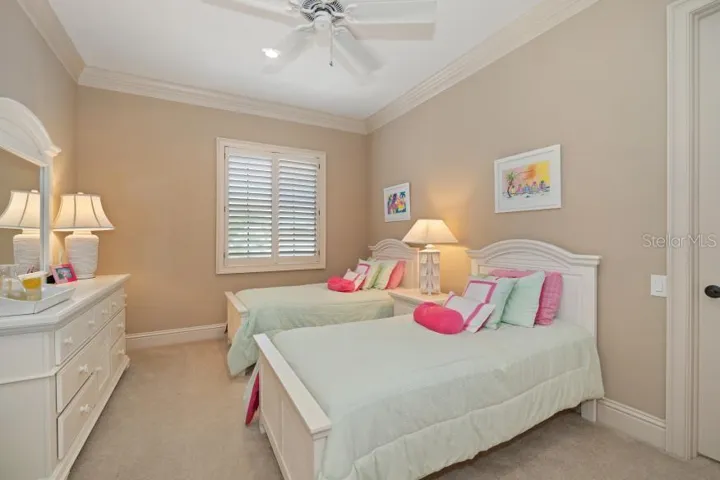 Bedroom 3 on 2nd level with ensuite bath and walk-in closet