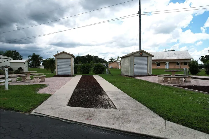 Front view of lot