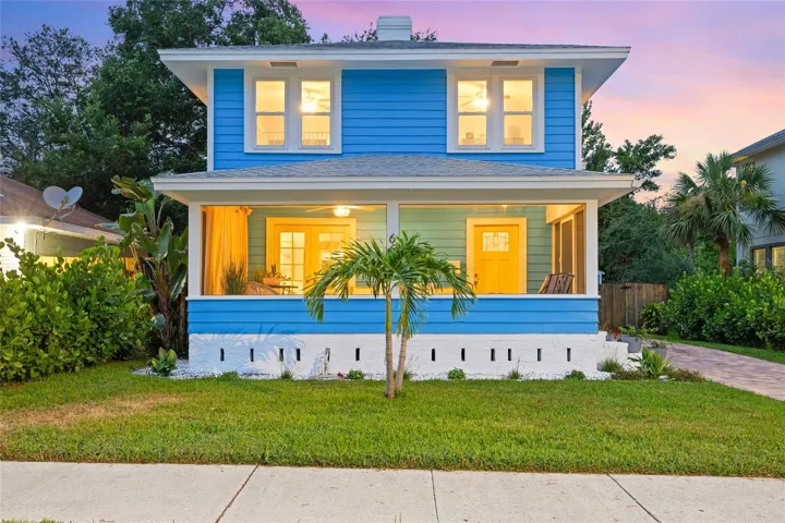 Charming, restored 1928 Bungalow, freshly painted with lush landscaping welcoming you home.