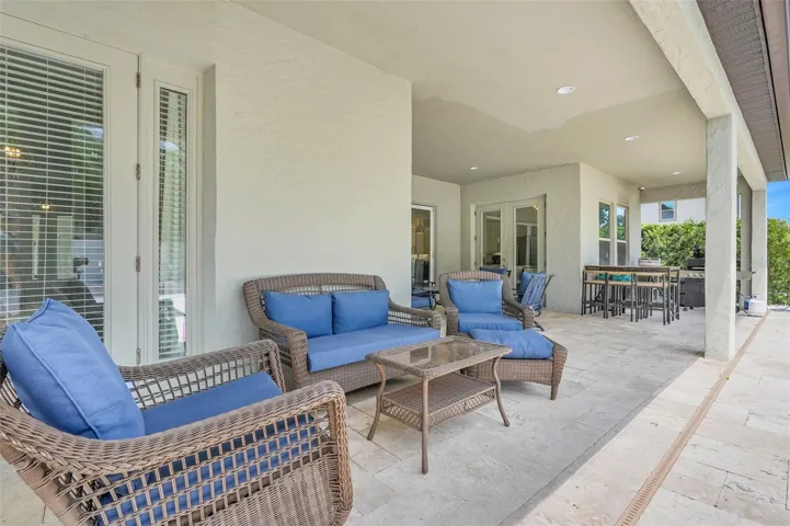 private pool area