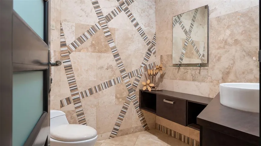 First floor Half Bath