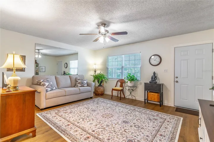 From the dining room, looking back toward the front door.