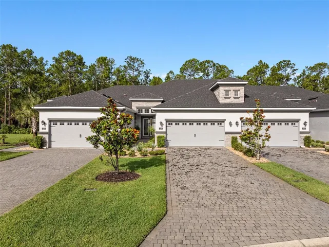 Pavers Driveway to 2 Car Garage