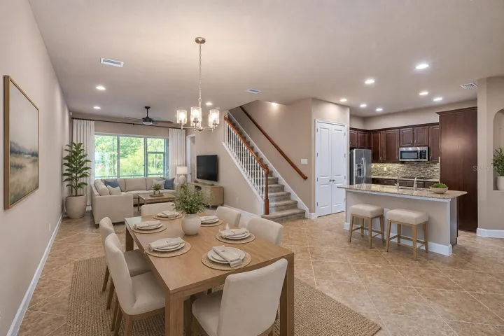 Open Concept Living/Dining