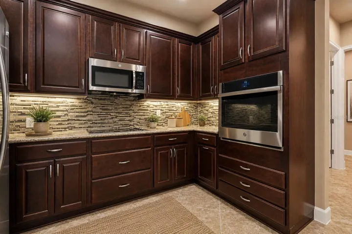 Staged Kitchen