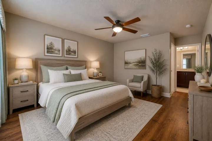 Bedroom 3 (Staged Photo)