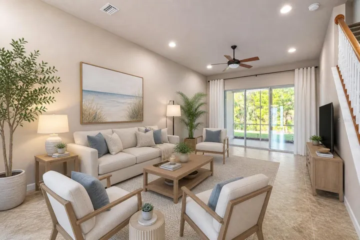 Staged Living Room Photo