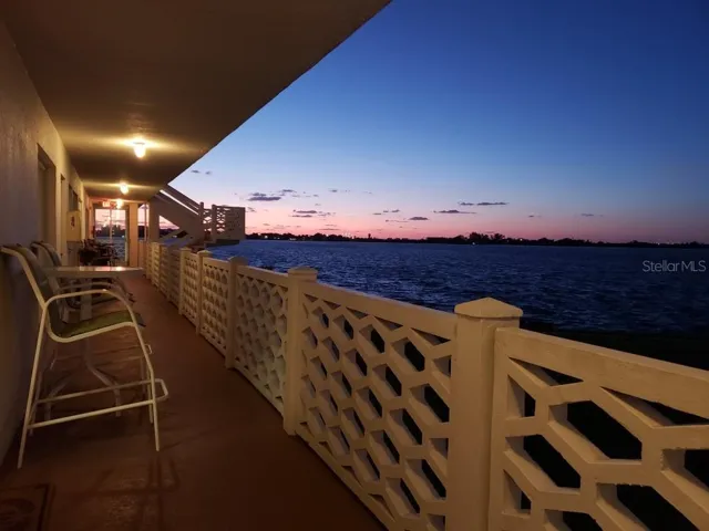 Sunset from the walkway