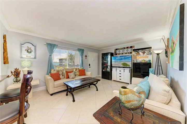 Living room from dining room