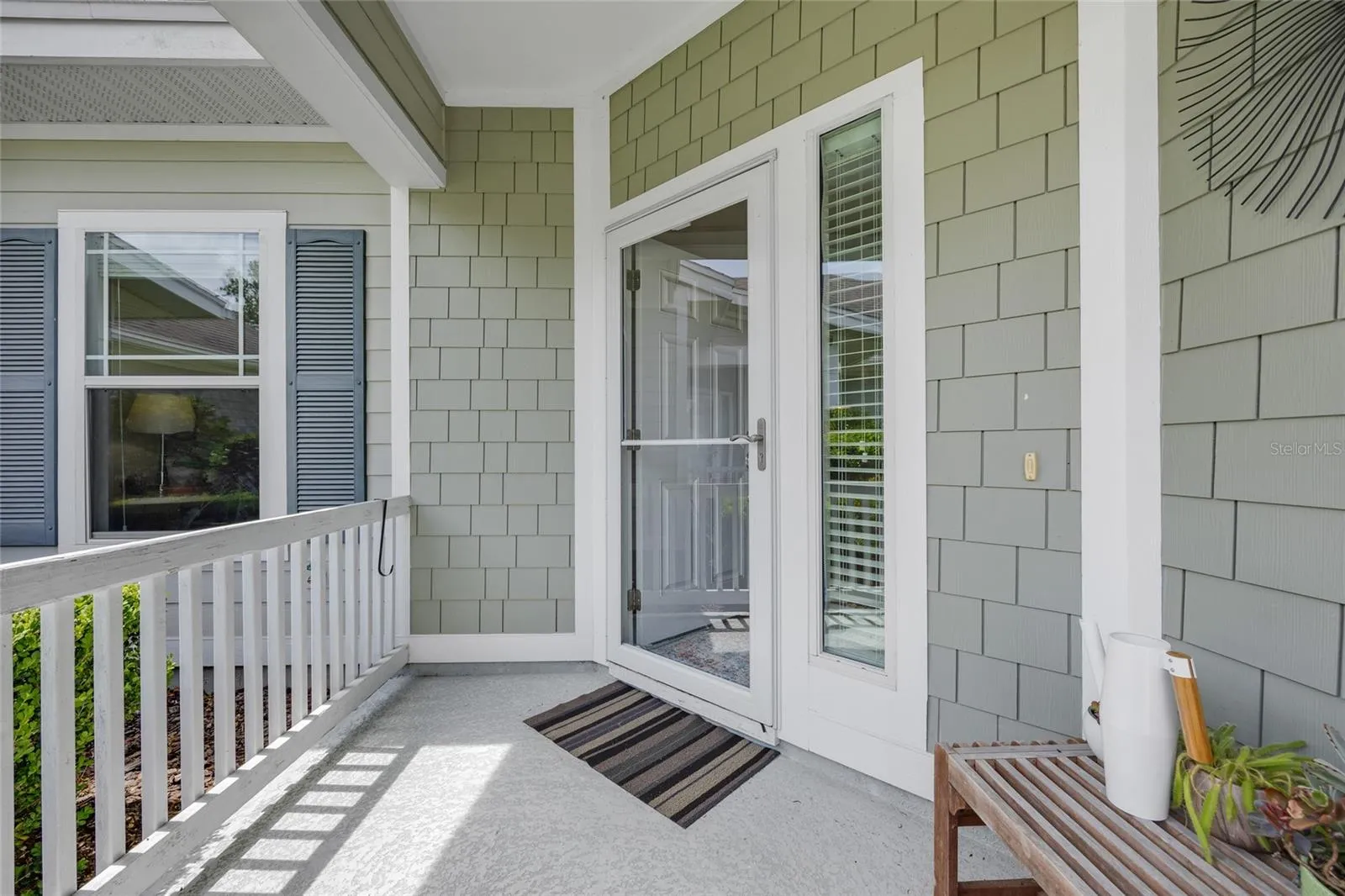 Front Porch with Storm Door