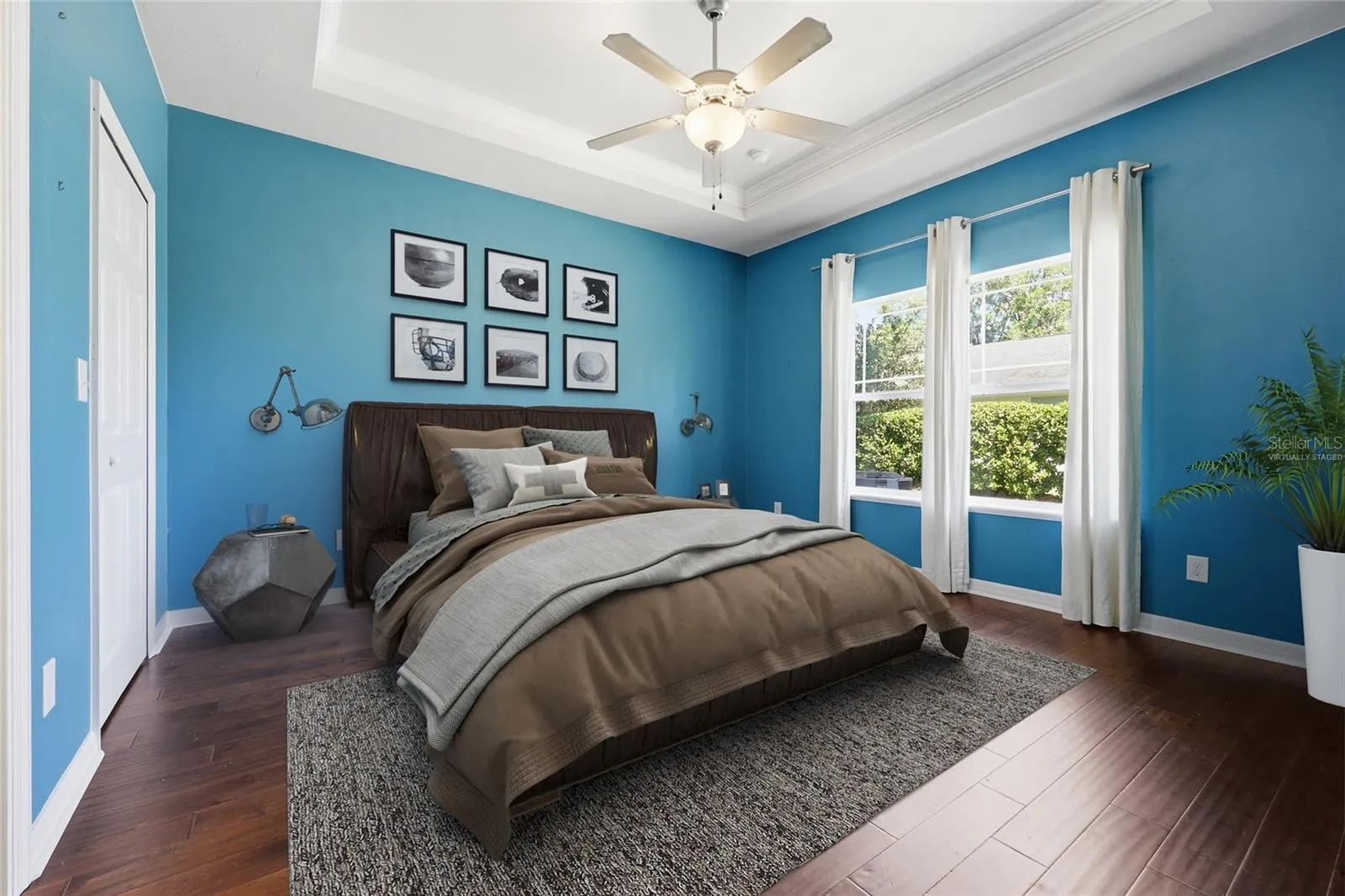 Primary Bedroom Virtually Staged