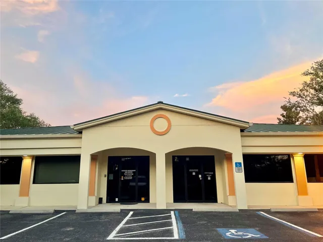 front of the unit