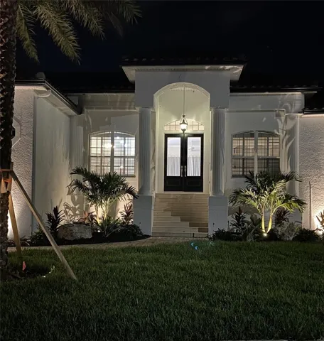 Front at night -3840 Rudder Way, New Port Richey, FL