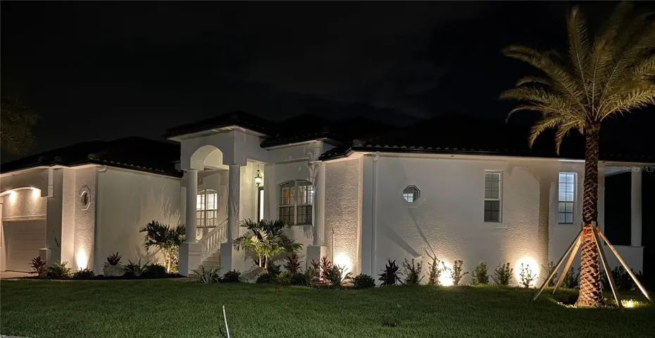 Front at night -3840 Rudder Way, New Port Richey, FL