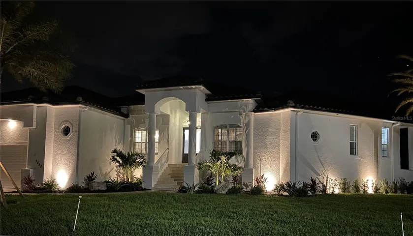 Front at night -3840 Rudder Way, New Port Richey, FL