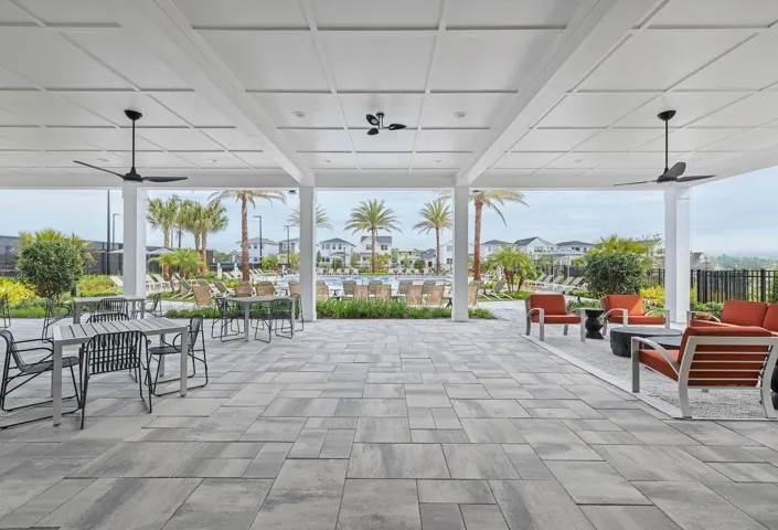 Plenty of sitting area and cabanas to enjoy with your entire family