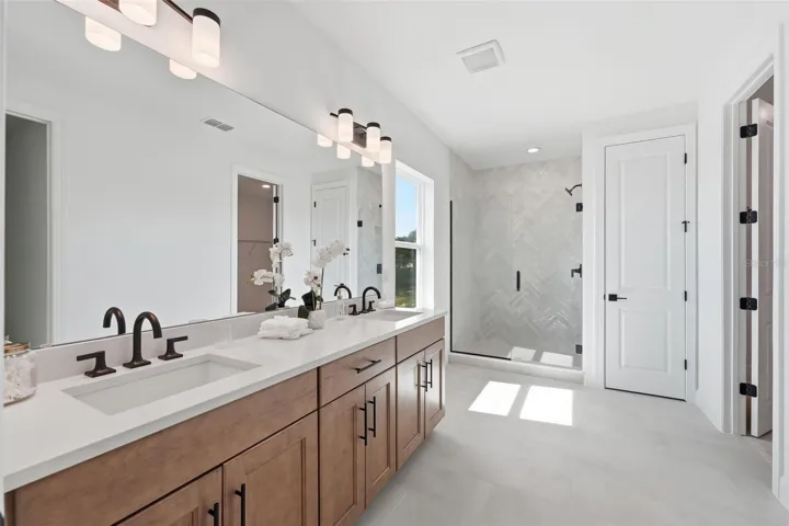 Primary suite bathroom