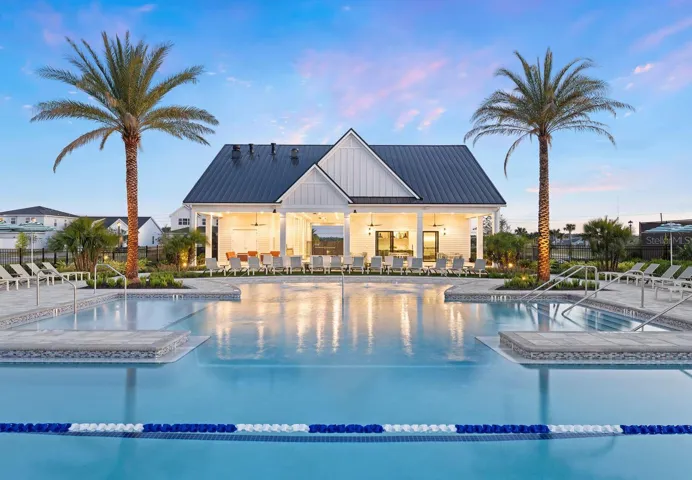 Resort style pool