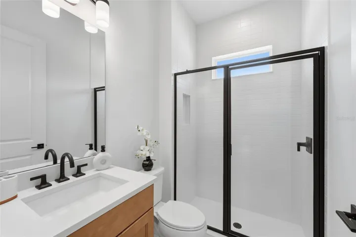First floor full bathroom