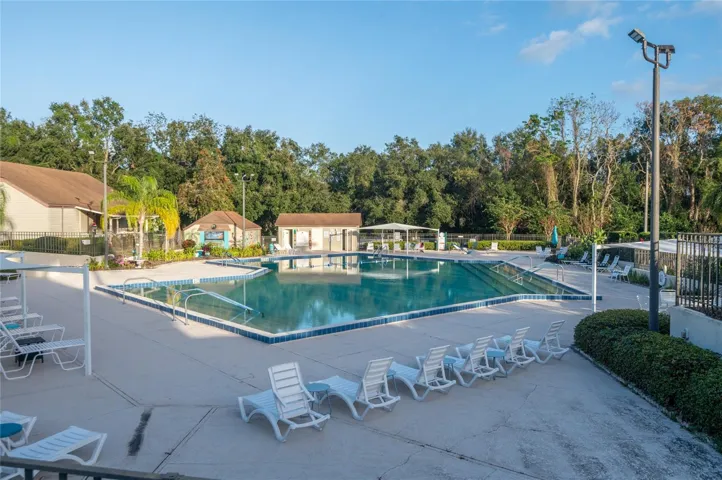 Heated community pool