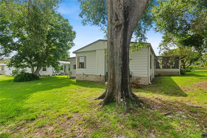 Rear of home