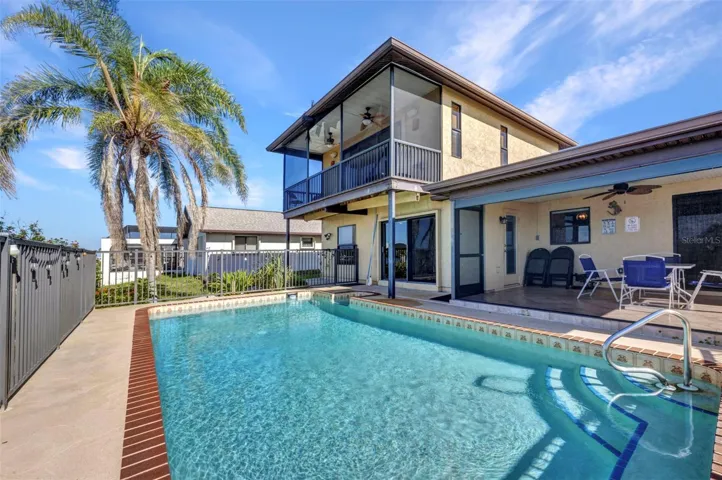 Pool area and lanai