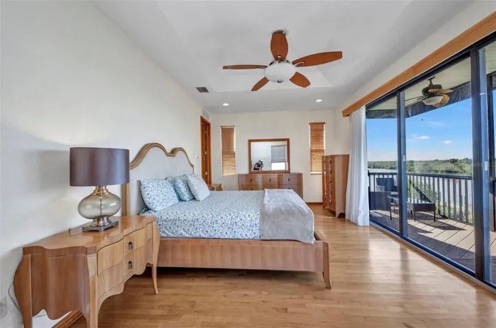 Spacious primary bedroom