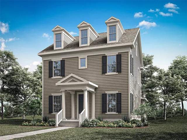 Architect's Rendering - Colonial Elevation