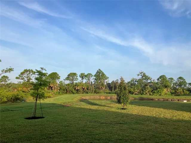 Private lot that backs to reserve ensuring privacy.