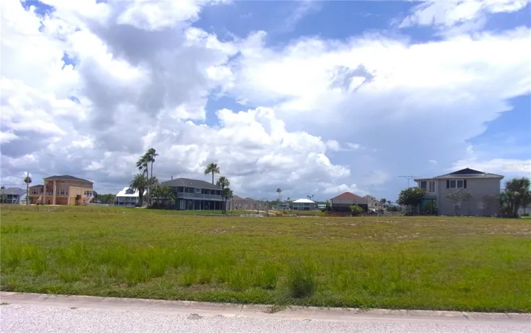 Standing in front of the lot