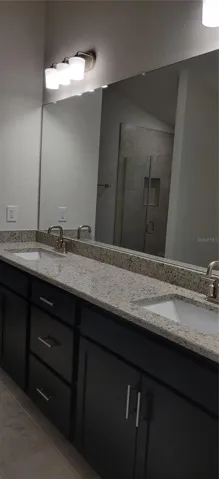 Primary Bath with Dual Sinks