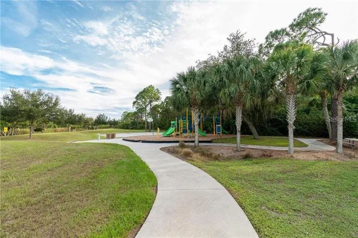 Leading into the playground in SGC