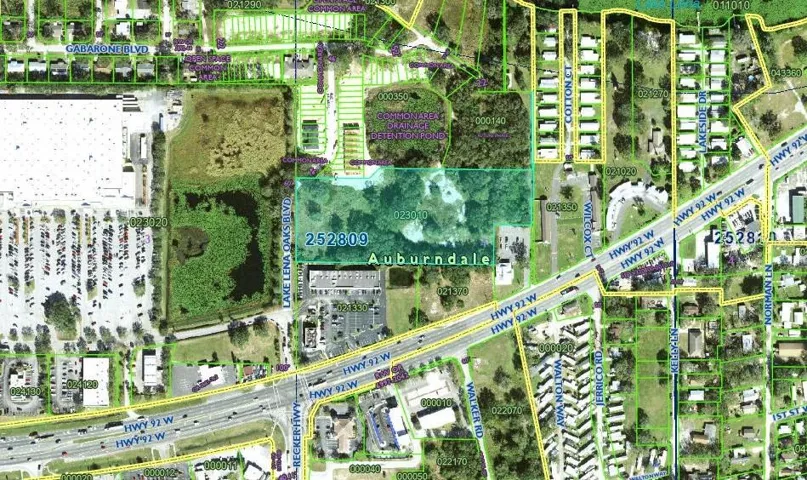 Location of 5.89 Acres