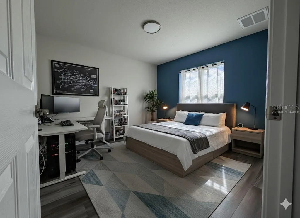Bedroom 2- Virtually Staged