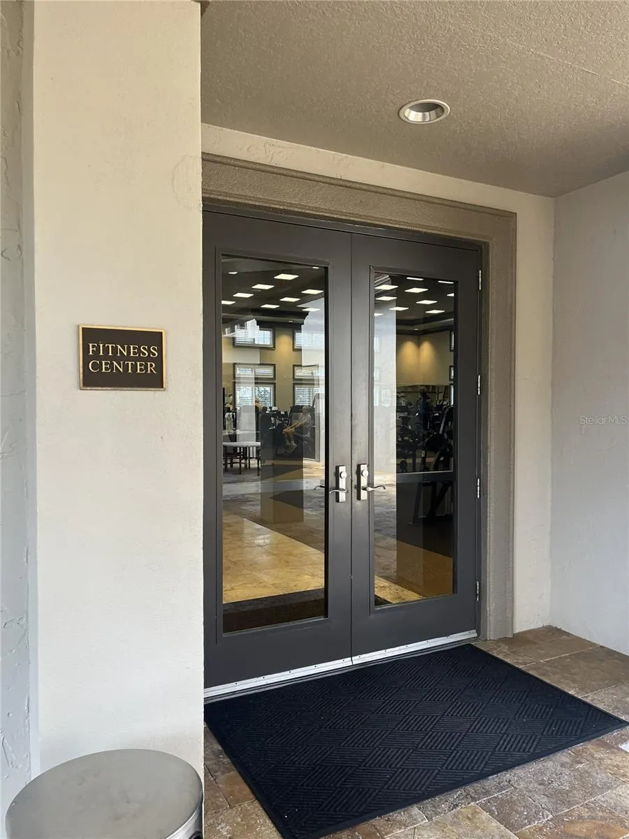Fitness Center main entrance