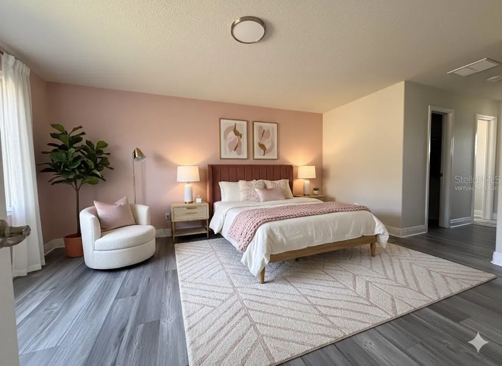 Master Bedroom-Virtually Staged