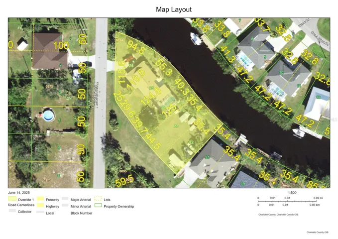 Plat of the property
