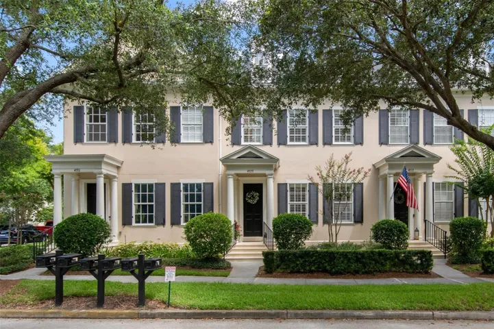 Front Elevation w/ Private Mailbox