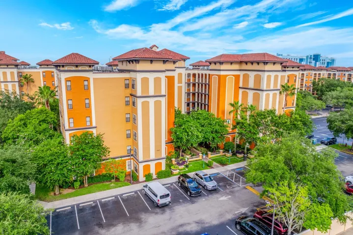 Well maintained community with ample parking.