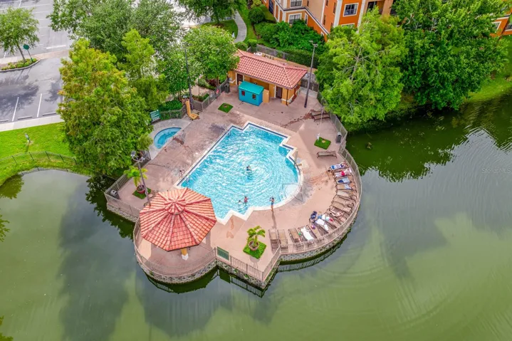 One of two pools/spas.