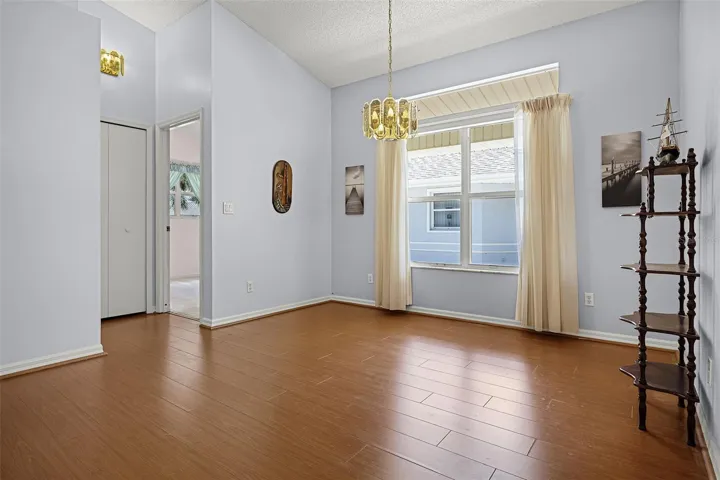 Dining Room w/ Laminate Floors