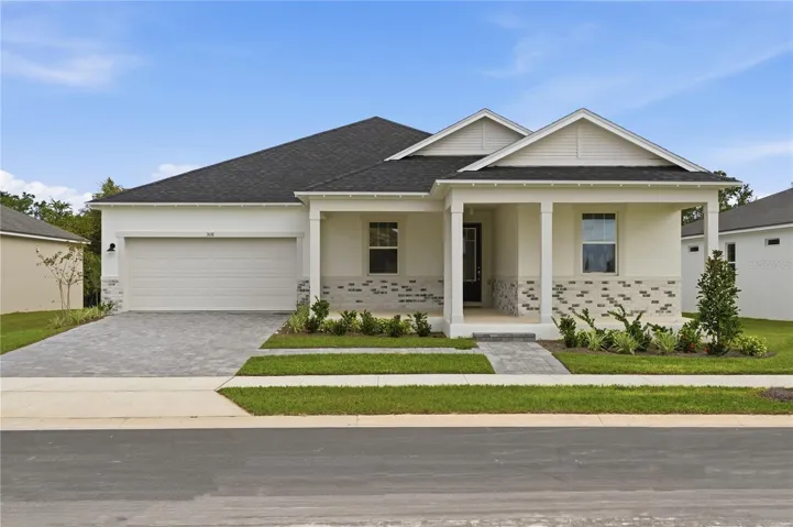 Rainwood Lot 52 Exterior - Big Bend Floorplan - Coastal Elevation
