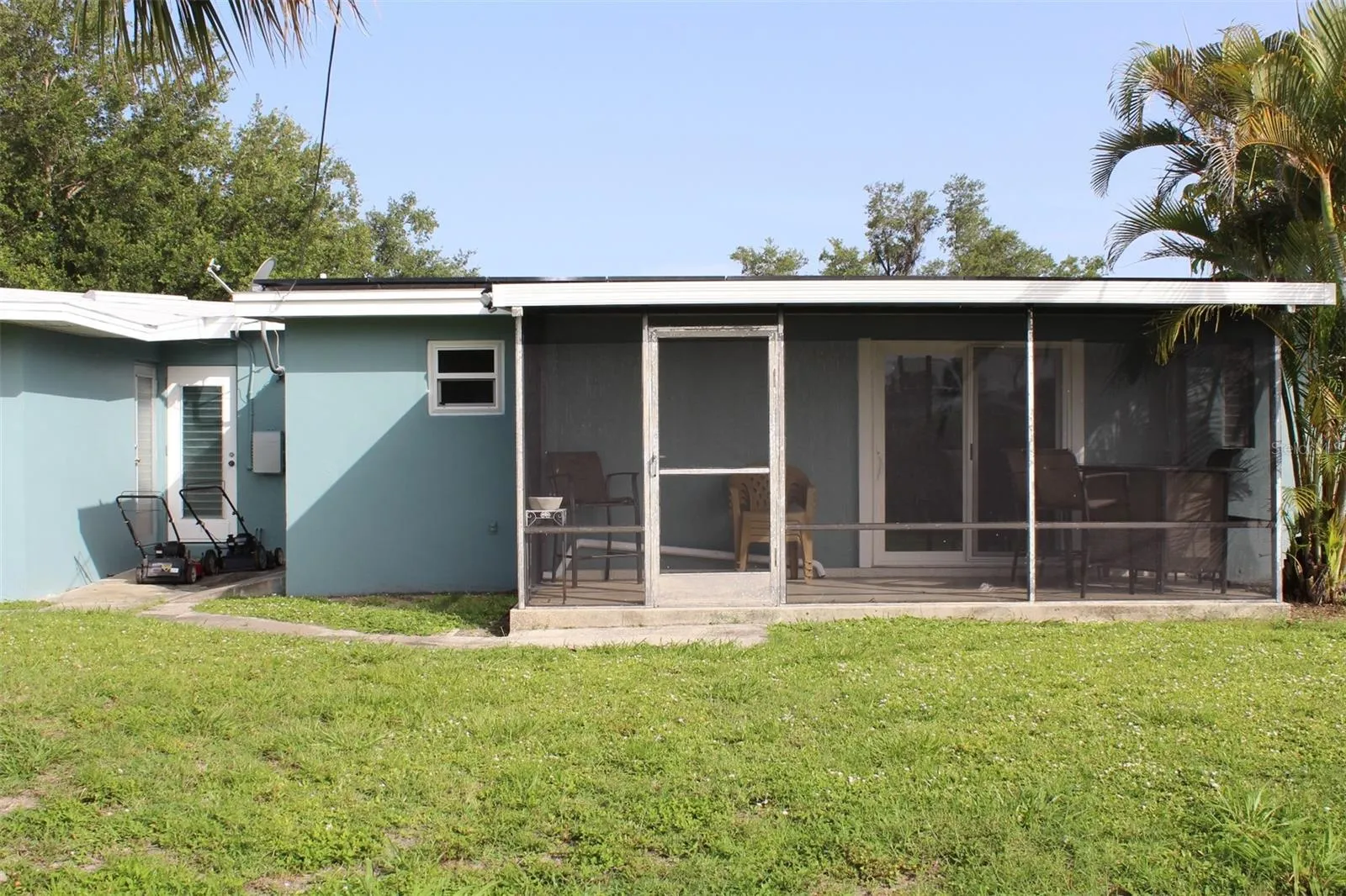 Back of home