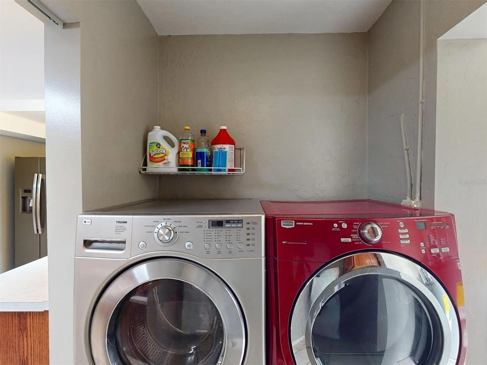 washer and dryer stay