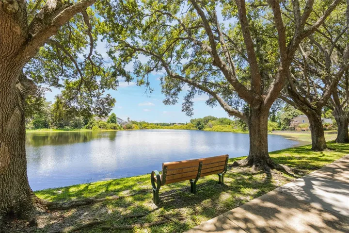 Greet neighbors from your deck, or watch your family fish while taking a business call :)