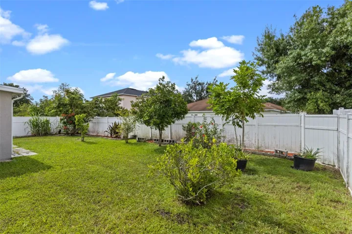 Fully Fenced Backyard