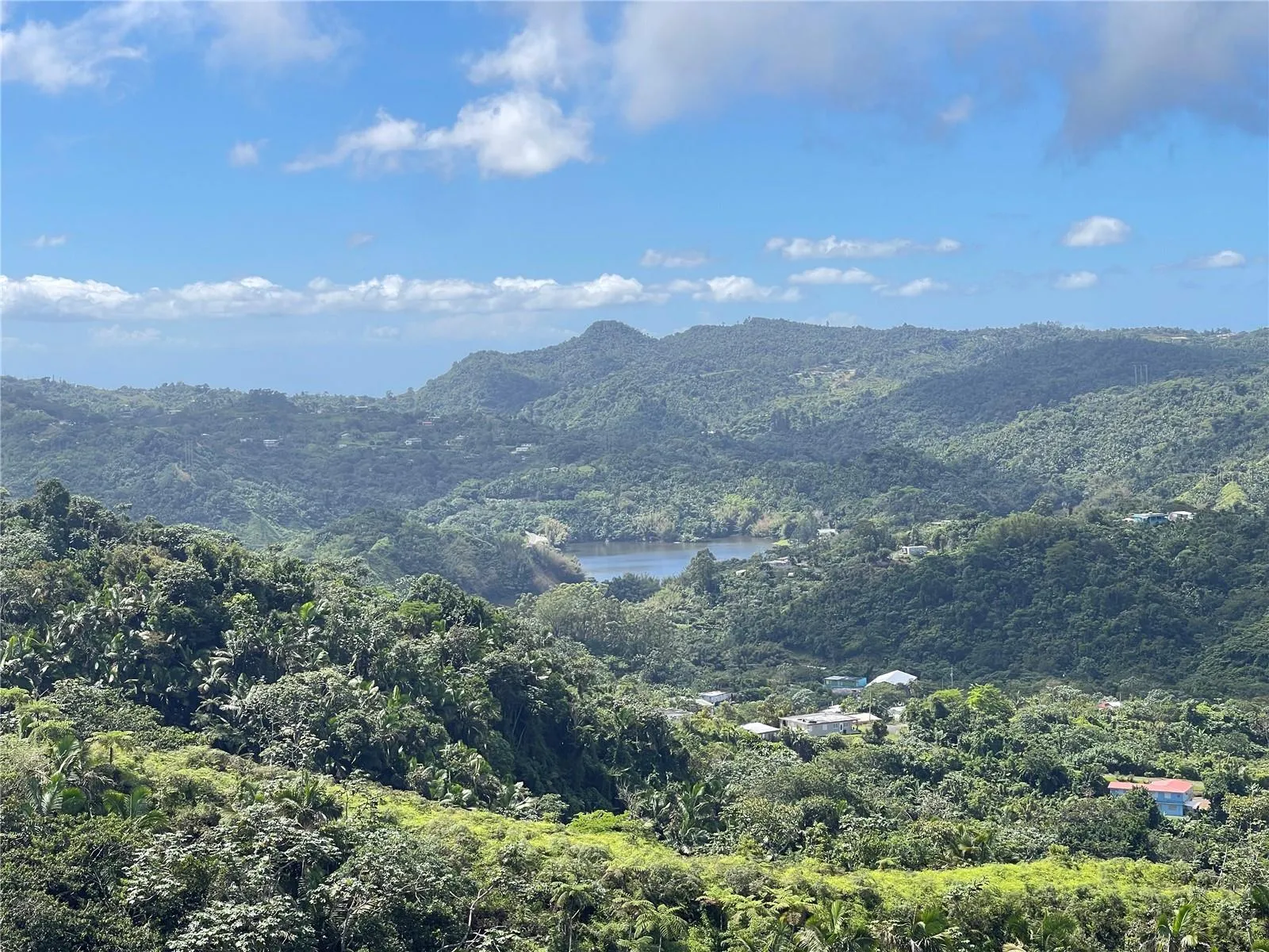 View of Lake Garzas
