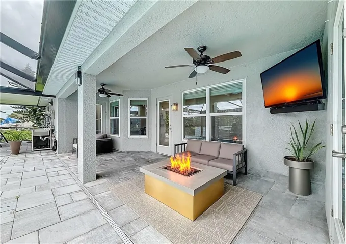 Outdoor Entertainment Space