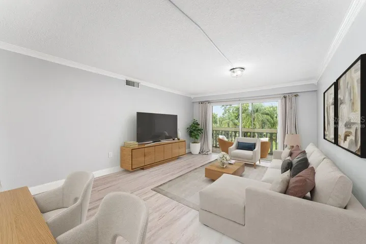 Virtually Staged Living Area